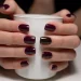 Burgundy Nails