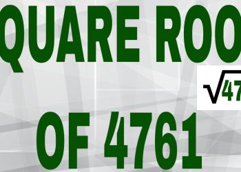 Square Root of 4761