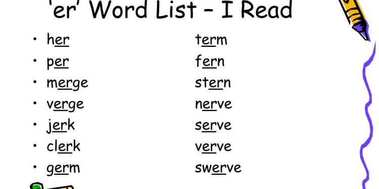 Words With ER