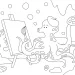 Gnome coloring pages