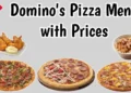 Domino's Pizza Menu