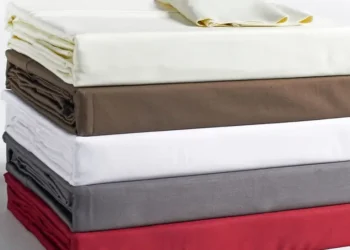 Dommelin Hoeslaken Katoen Rood 150 x 200 cm