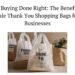 Bulk Buying Done Right The Benefits of Wholesale Thank You Shopping Bags for Small Businesses