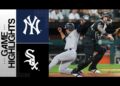 white sox vs yankees match player stats