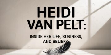 Heidi Van Pelt Inside Her Life, Business, and Beliefs
