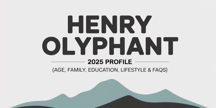 Henry Olyphant — 2025 Profile (Age, Family, Education, Lifestyle & FAQs)