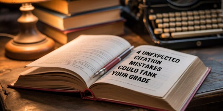 4 Unexpected Citation Mistakes That Could Tank Your Grade