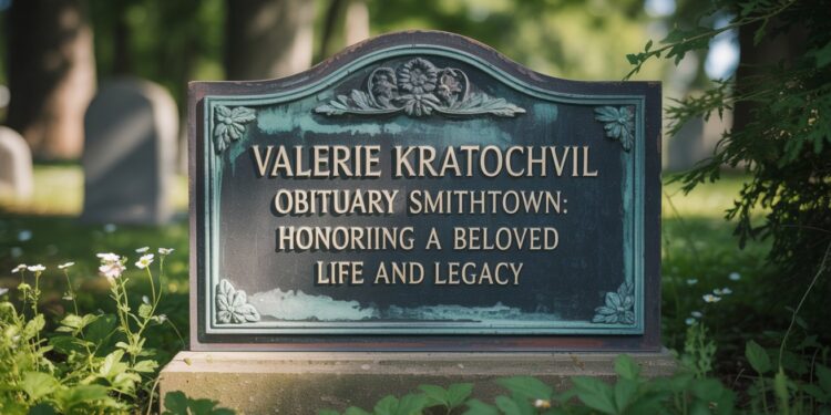 Valerie Kratochvil Obituary Smithtown Honoring a Beloved Life and Legacy