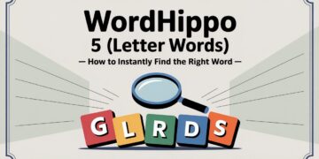 WordHippo 5 (Letter Words) — How to Instantly Find the Right Word