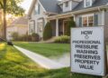 How Professional Pressure Washing Preserves Property Value