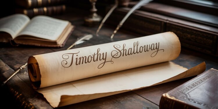Timothy Shalloway — Exploring the Name, Its Influence, and Modern Relevance