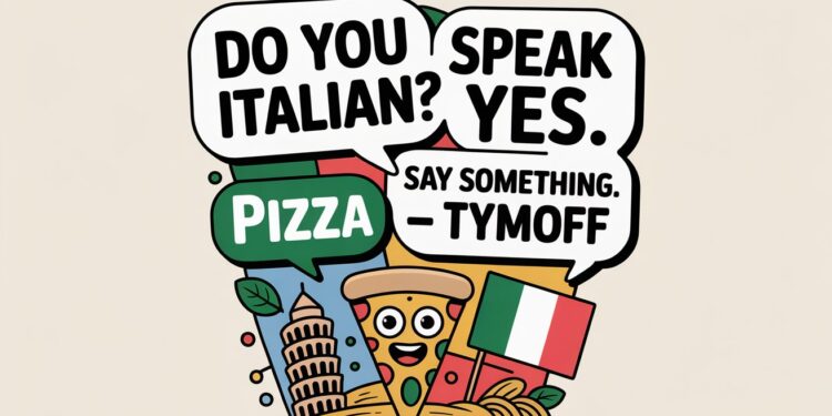 Unpacking the Viral Humor of “Do You Speak Italian Yes. Say Something. Pizza – Tymoff” A Lesson in Culture and Language