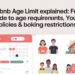 Airbnb Age Limit Explained Full Guide to Age Requirements, Youth Policies & Booking Restrictions