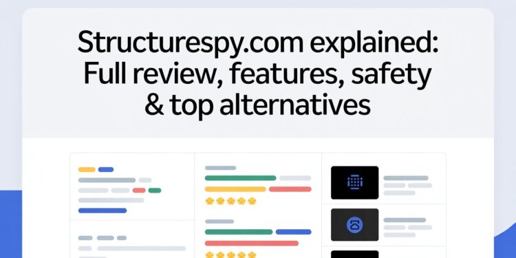 StructureSpy.com Explained Full Review, Features, Safety & Top Alternatives
