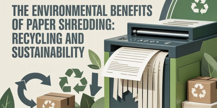 The Environmental Benefits of Paper Shredding Recycling and Sustainability
