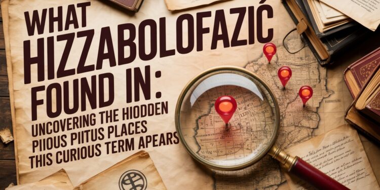 What Hizzaboloufazic Found In Uncovering the Hidden Places This Curious Term Appears