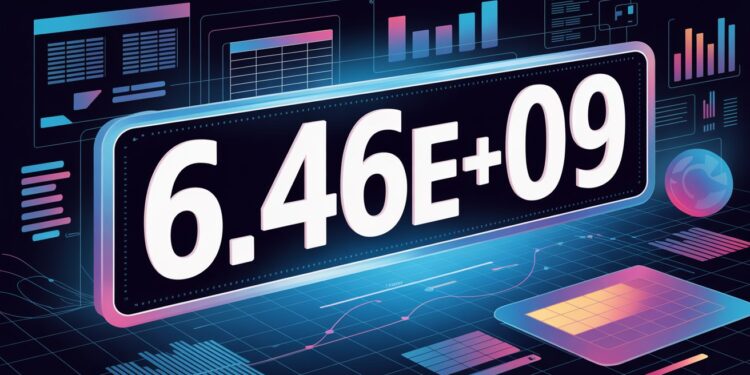 6.46E+09 Demystified A Complete Guide to Its Meaning, Applications, and Practical Use