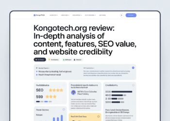 Kongotech.org Review In-Depth Analysis of Content, Features, SEO Value, and Website Credibility