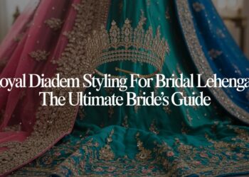 Royal Diadem Styling for Bridal Lehengas The Ultimate Bride’s Guide