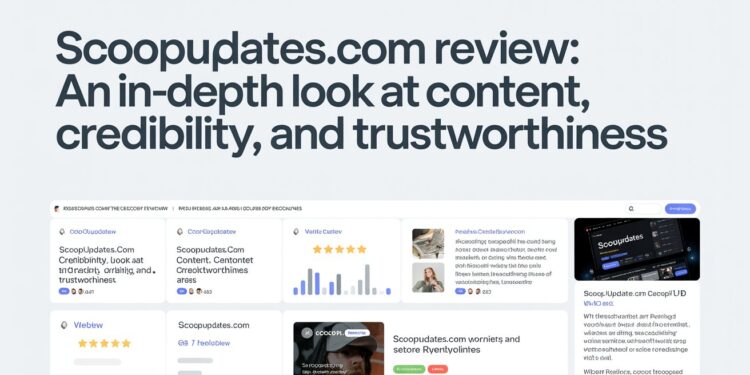 ScoopUpdates.com Review An In-Depth Look at Content, Credibility, and Trustworthiness