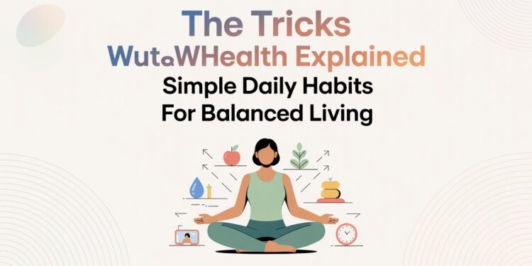 The Tricks WutawHealth Explained Simple Daily Habits for Balanced Living