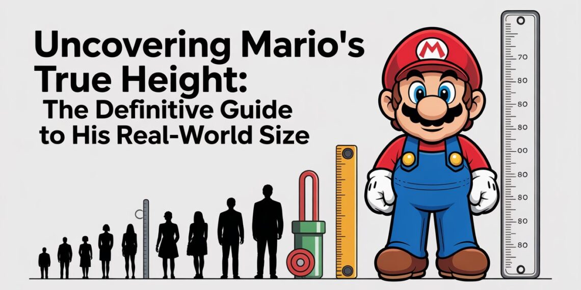 Uncovering Mario’s True Height: The Definitive Guide to His Real-World Size