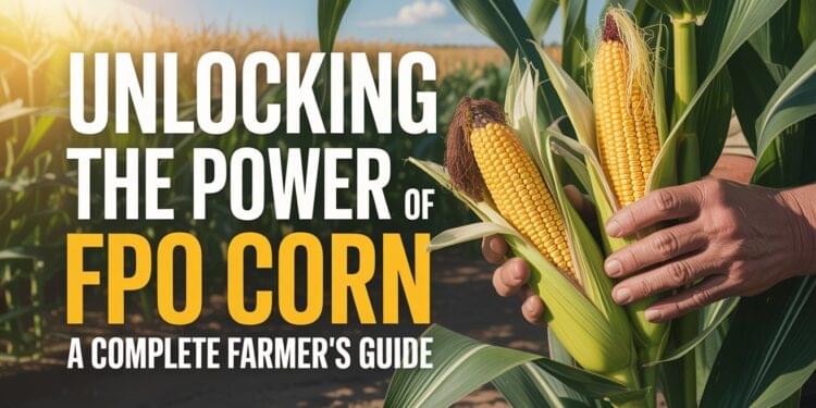 Unlocking the Power of FPO Corn A Complete Farmer's Guide